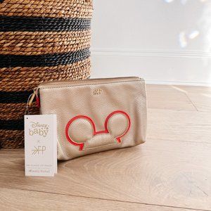 Freshly Picked Hey Mickey! Classic Zip Gold Pouch NWT